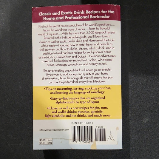 The New American Bartender's Guide Book
