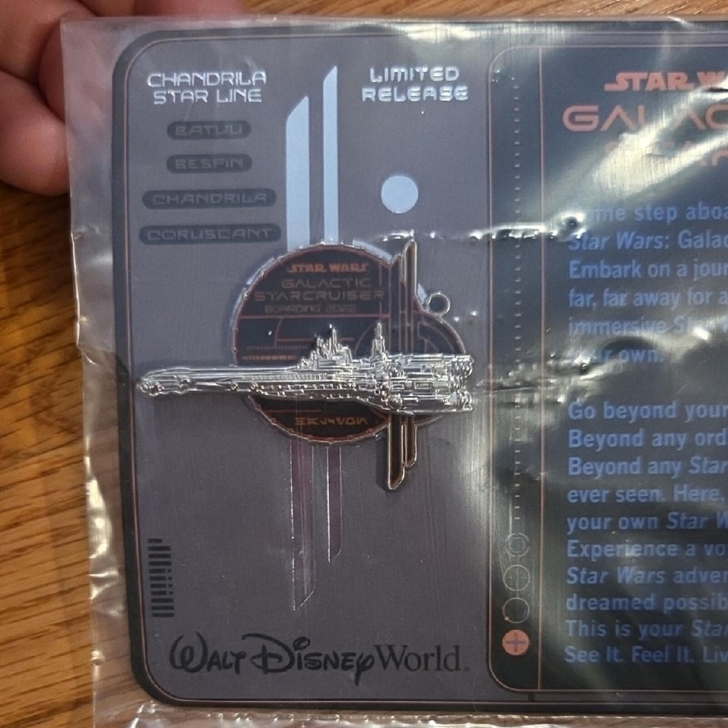 Star Wars Galactic Starcruiser Pin
