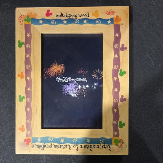 Disney Tan and Purple Picture Frame