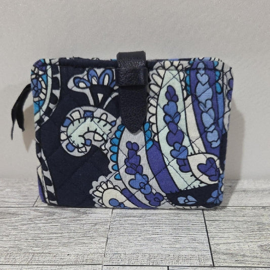 Vera Bradley Deep Night Paisley Paisley Compact Wallet