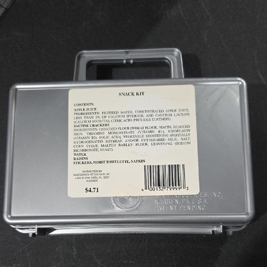 Disney Mickey Mouse Silver Snack Box