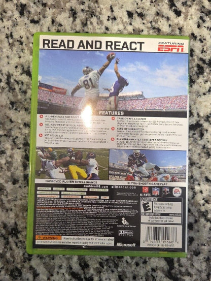 Madden NFL 08 Xbox 360