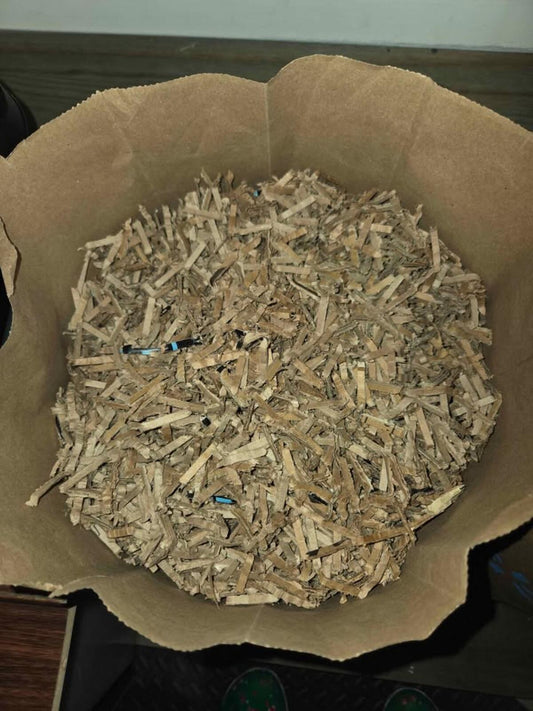 Shredded Material for Gardening/composting or Packing Material