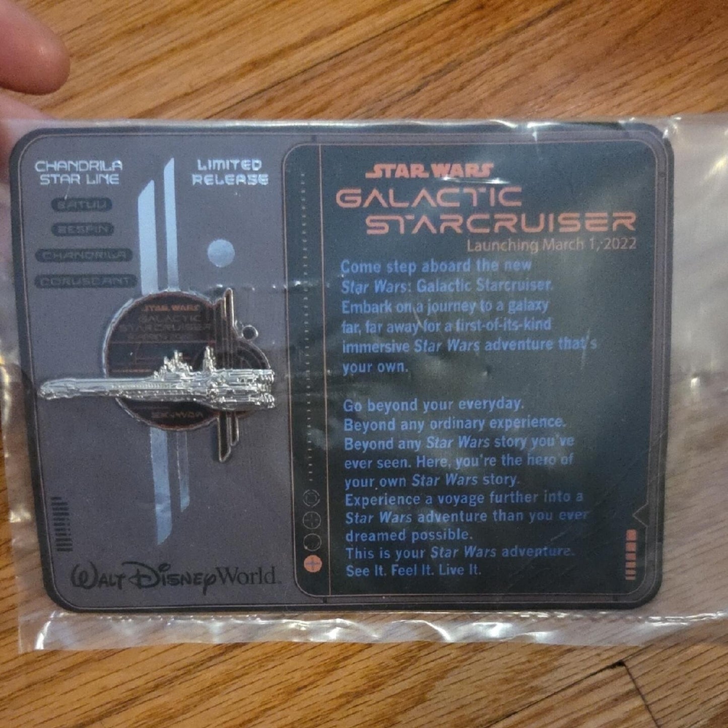 Star Wars Galactic Starcruiser Pin