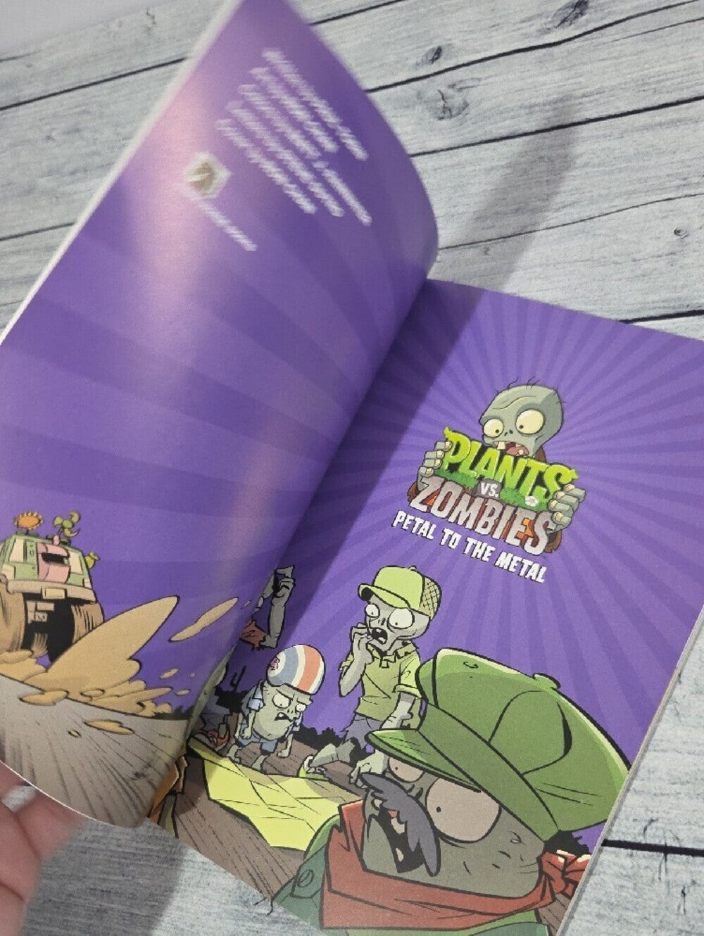 Plants vs. Zombies: Petal to the Metal Graphic Novel Paperback