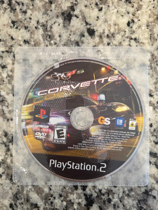 Corvette Racing (PS2) Playstation 2 Disc -  NO CASE