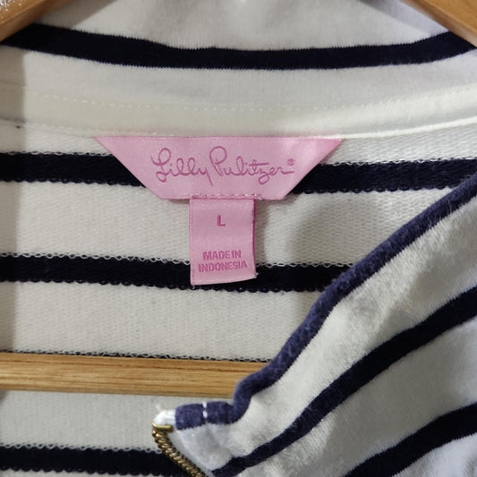Lilly Pulitzer Striped Jacket L