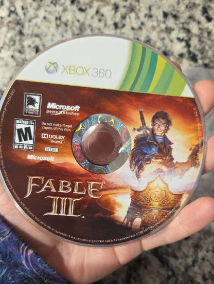 Fable II Xbox 360 Game Disc - NO CASE