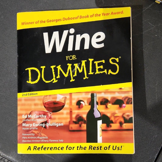 Wine for Dummies Book