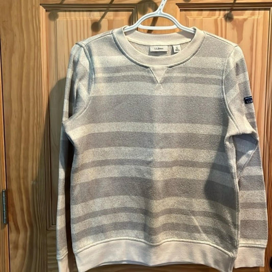 L.L. Bean Striped Pullover Sweater XS