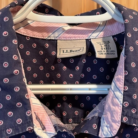 L.L. Bean Button Down Shirt L