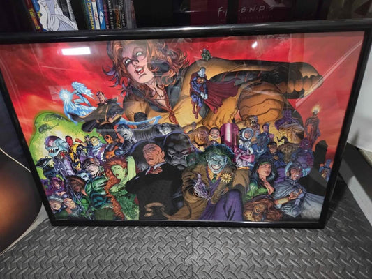 DC Comics Legion of Doom Villains Poster