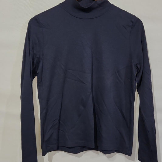 L.L Bean Pima Cotton Long Sleeve Turtle Neck S
