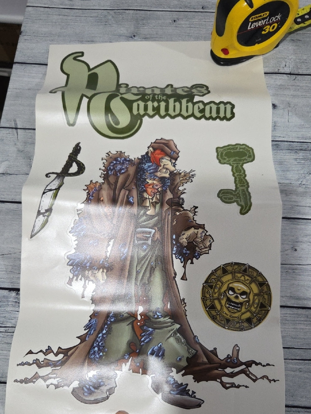 Disney Pirates of the Carribean Wall Stickers