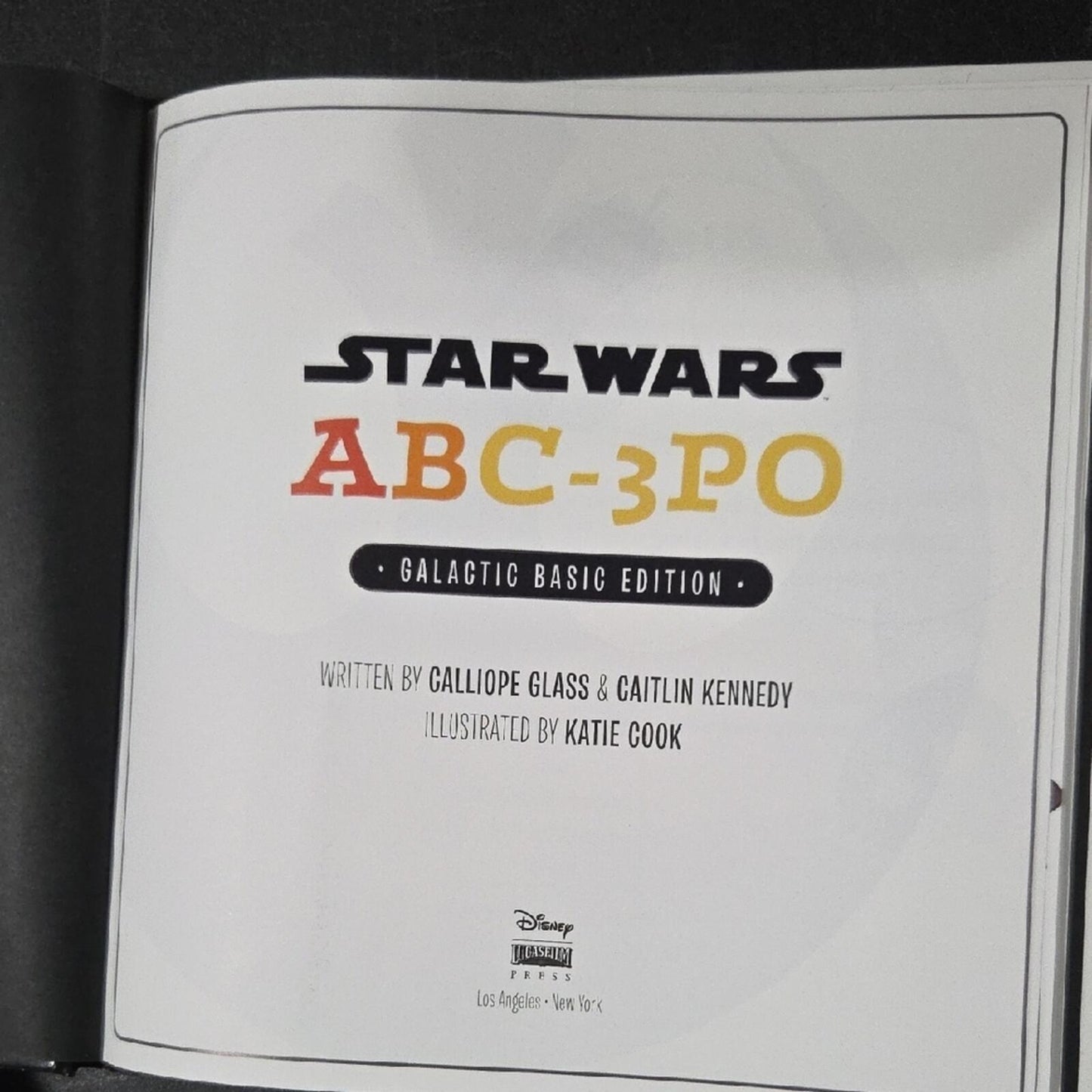 Star Wars ABC-3PO Book
