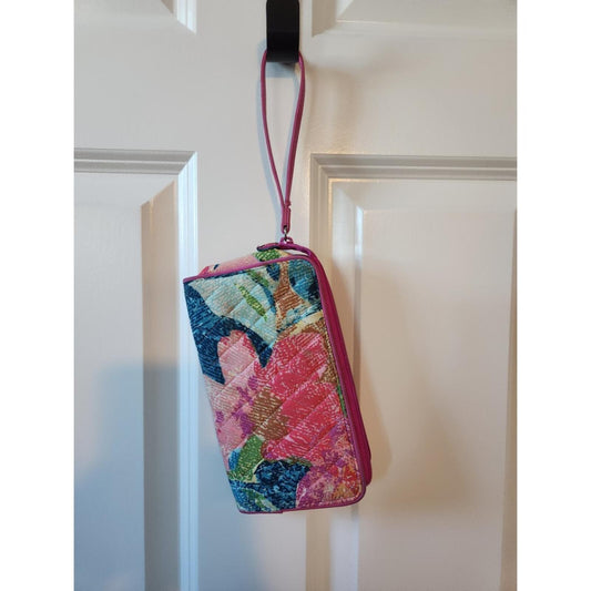 Vera Bradley Superbloom Front Zip Wristlet