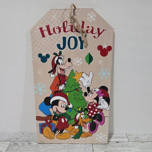 Disney Holiday Joy Sign