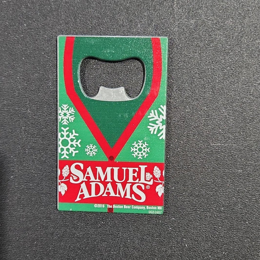 Sam Adams Wallet Metal Bottle Opener