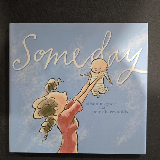 Someday by Alison McGhee and Peter H. Reynolds - Blue Cover