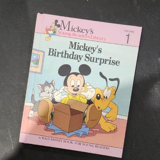 Mickey's Birthday Surprise Book