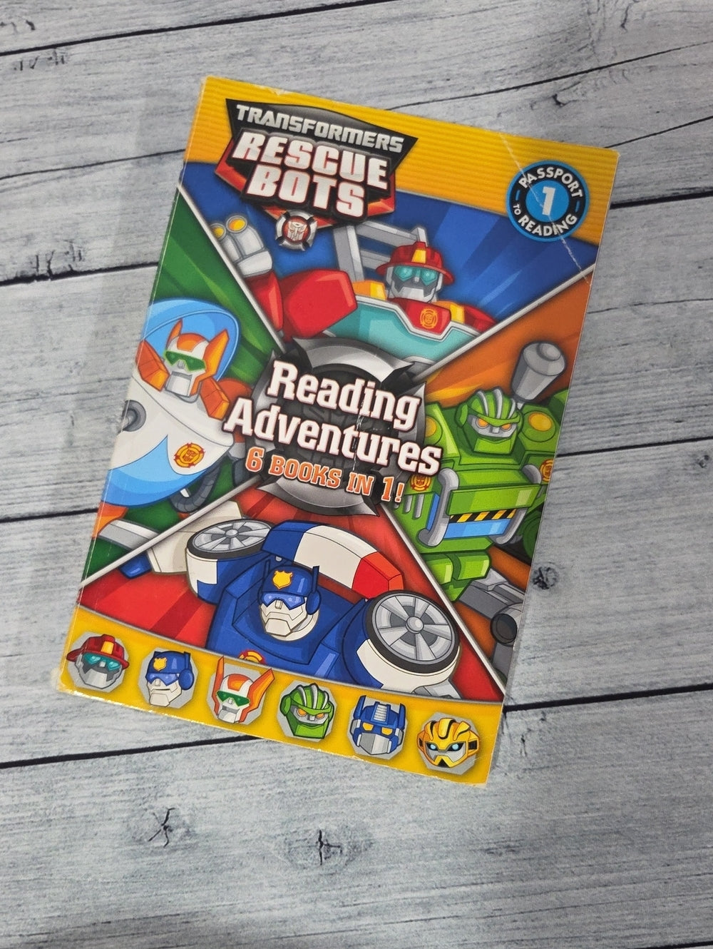 Transformers Rescue Bots Level 1 Kids Book