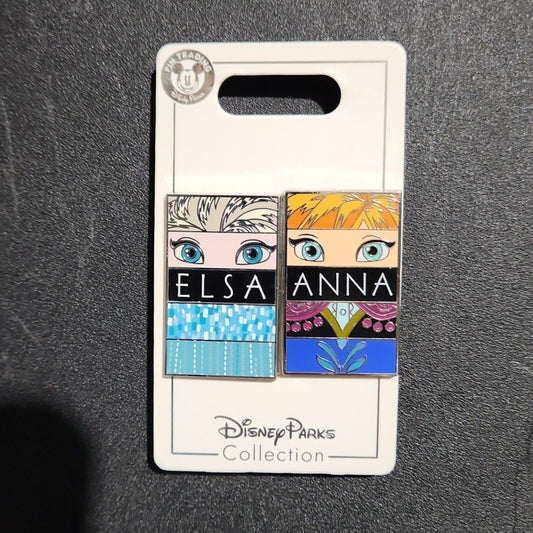Disney Frozen Elsa And Anna Trading Pin